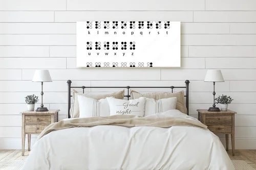 Kreatywne symbole w monochromatycznej harmonii