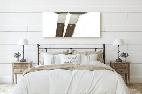 Elegancka harmonia bieli w minimalistycznym stylu