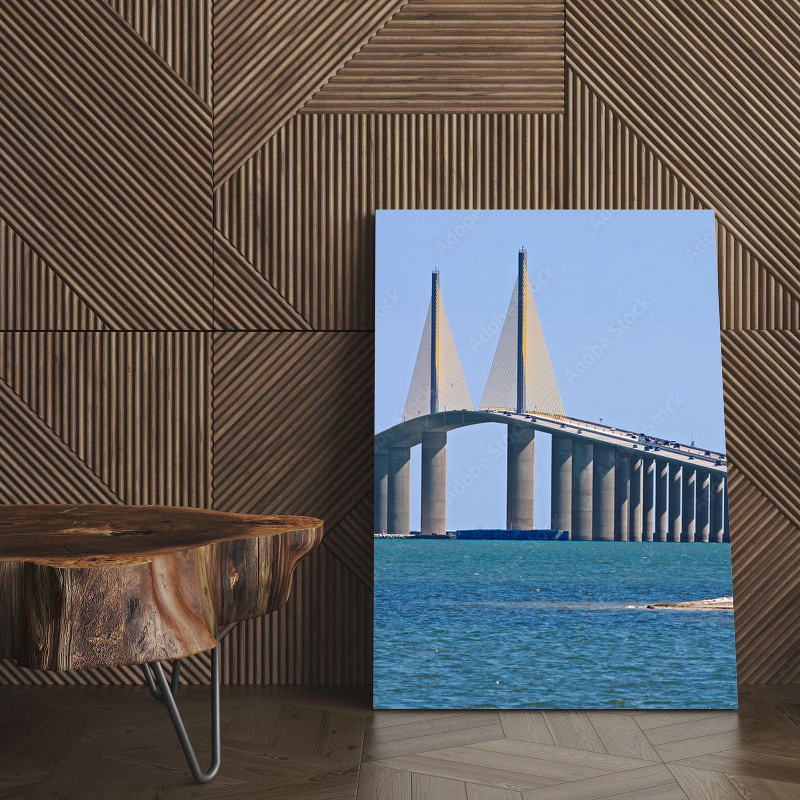 Słoneczne niebo nad Tampa Bay