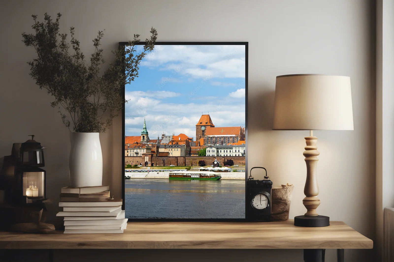 Sielanka nad Wisłą w pastelowych odcieniach
