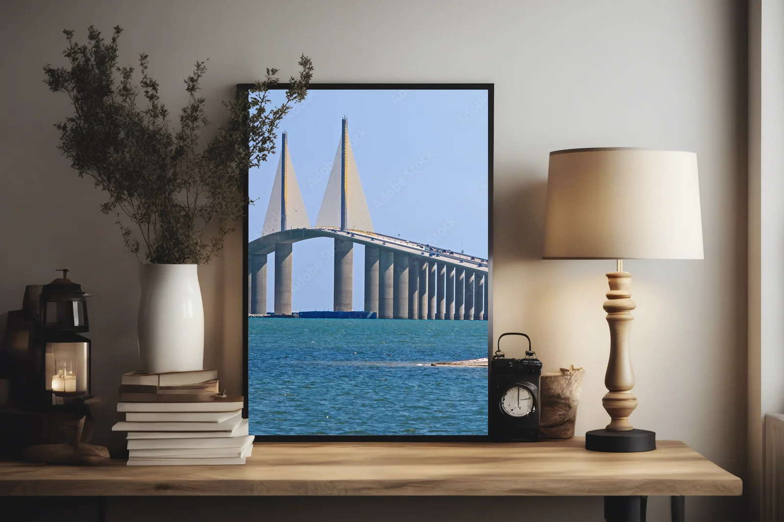 Słoneczne niebo nad Tampa Bay
