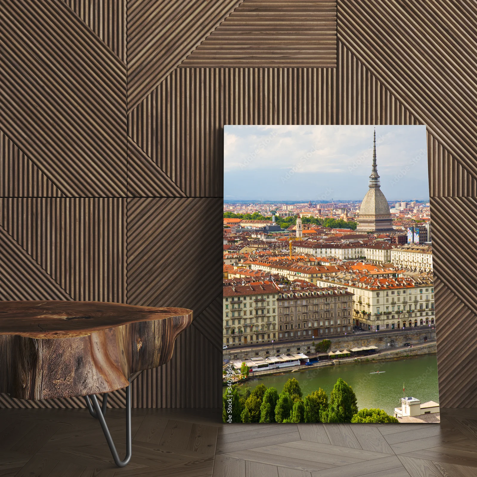 Panoramiczny widok na Torin z majestatyczną Mole Antonelliana