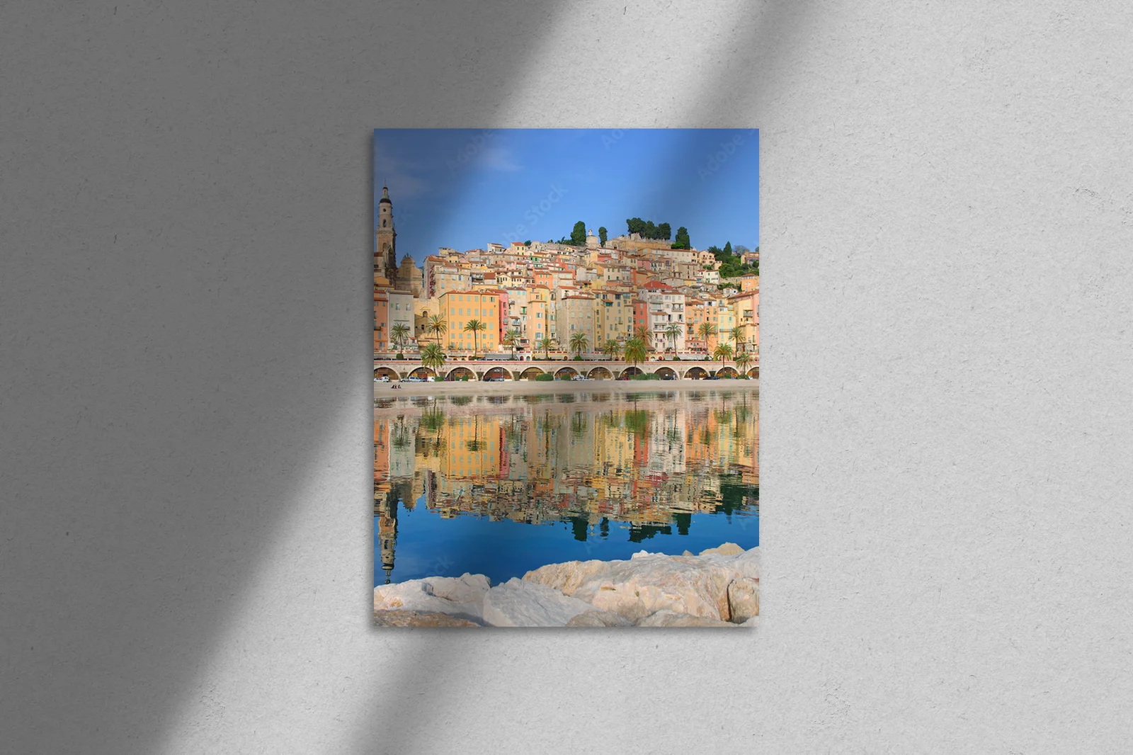 Niebieskie akcenty inspirowane Menton