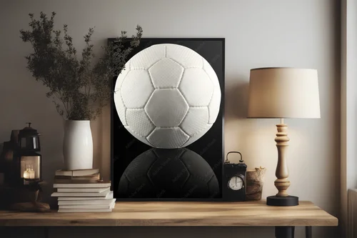 Stylowe geometryczne inspiracje w czerni