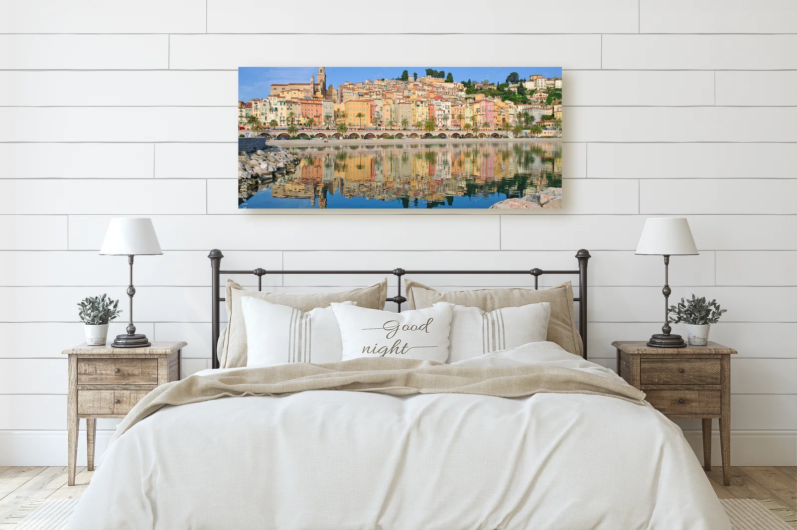 Niebieskie akcenty inspirowane Menton