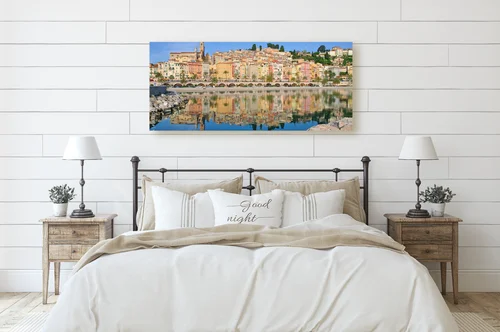 Niebieskie akcenty inspirowane Menton