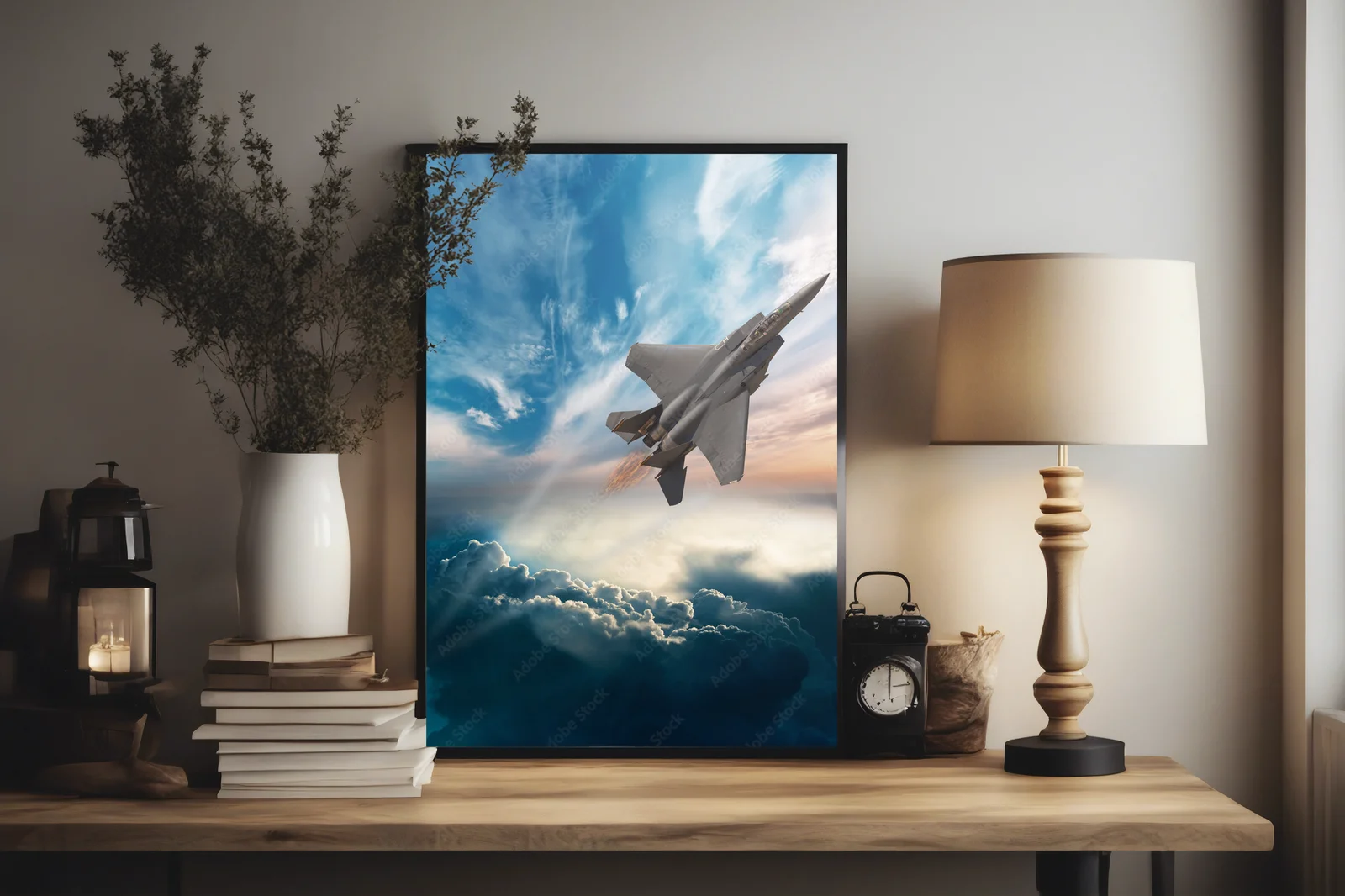 Niezwykłe loty F-15 Eagle o poranku