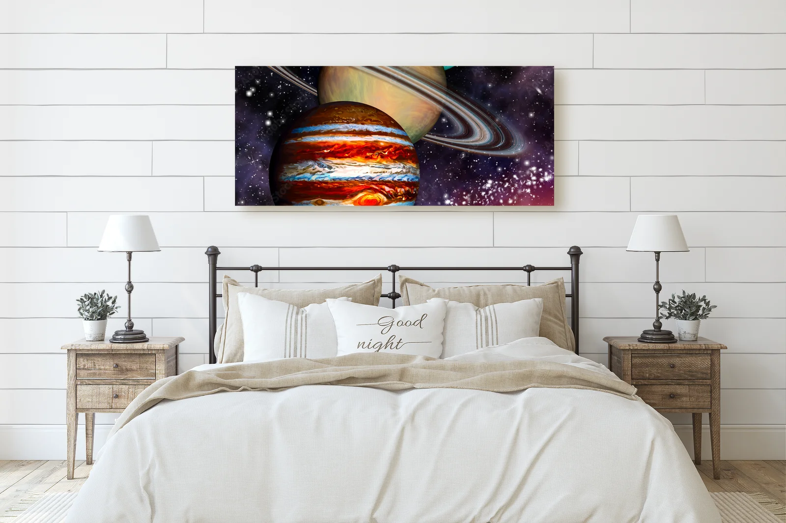 Kosmiczna harmonia: 9 planet w galaktycznej scenerii