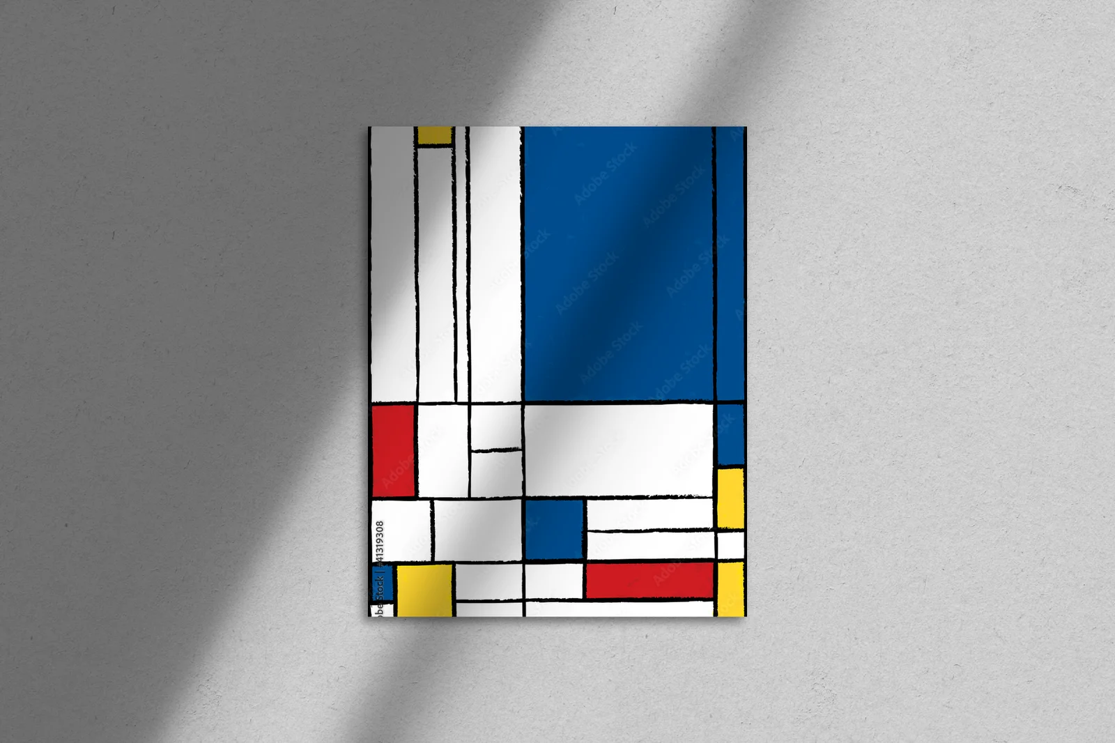 Abstrakcyjna elegancja w kolorowej symfonii