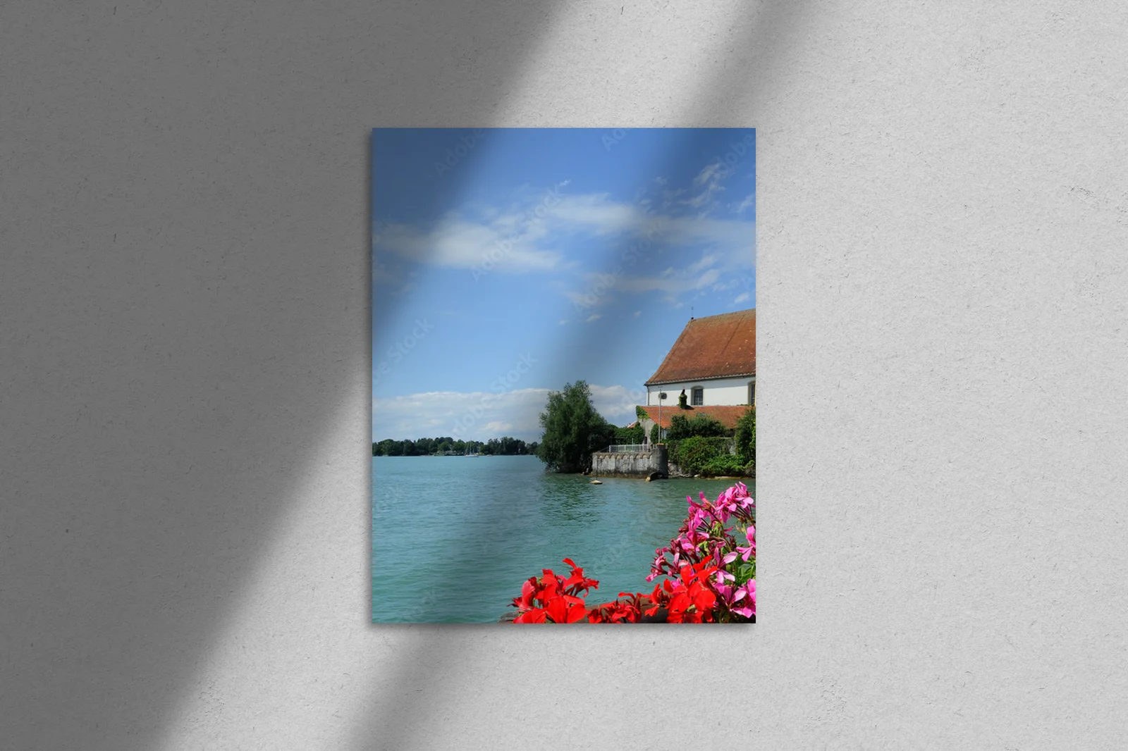 Malowniczy widok na Wasserburg am Bodensee