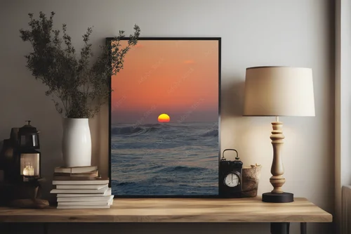 Niezwykłe zachody słońca nad oceanem
