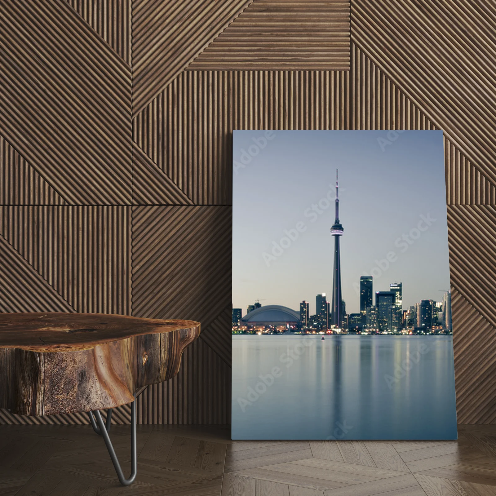 Zachwycająca panorama Toronto o zmierzchu