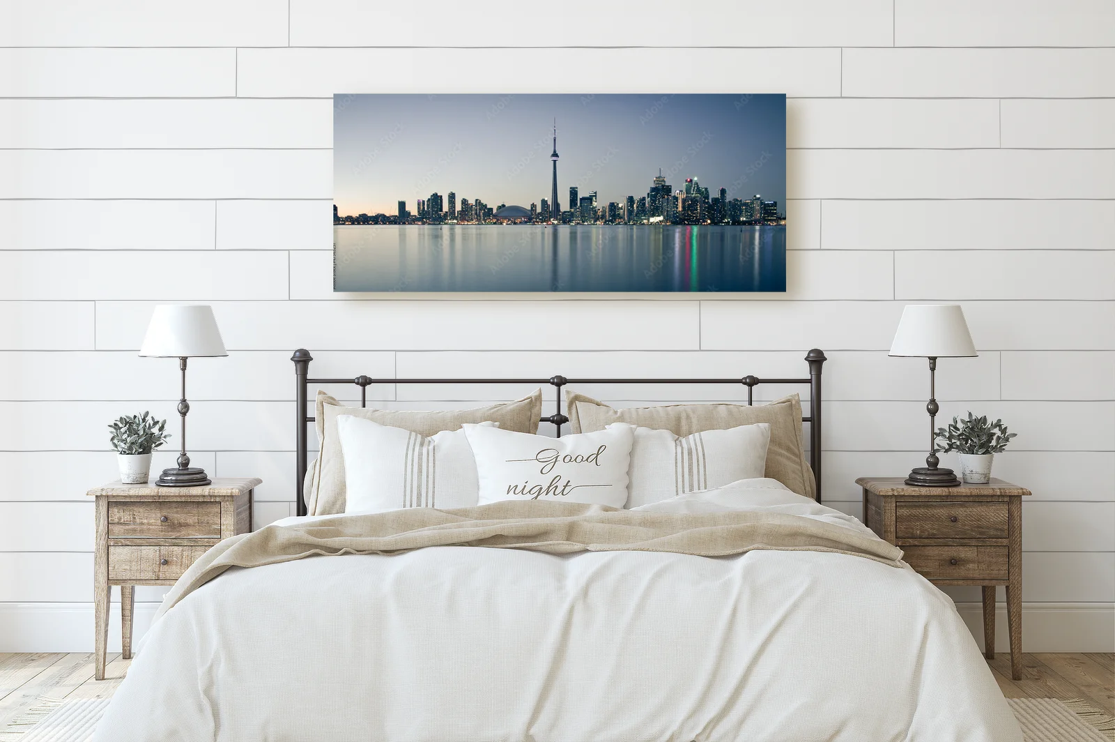Zachwycająca panorama Toronto o zmierzchu