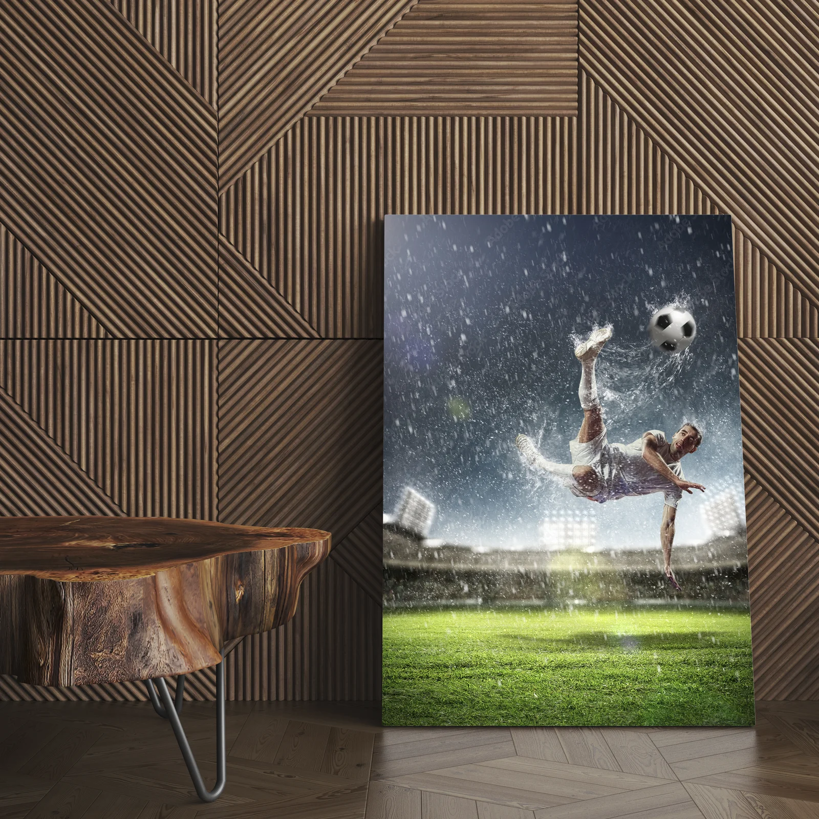 Ekspresyjny futbol w mrocznych odcieniach