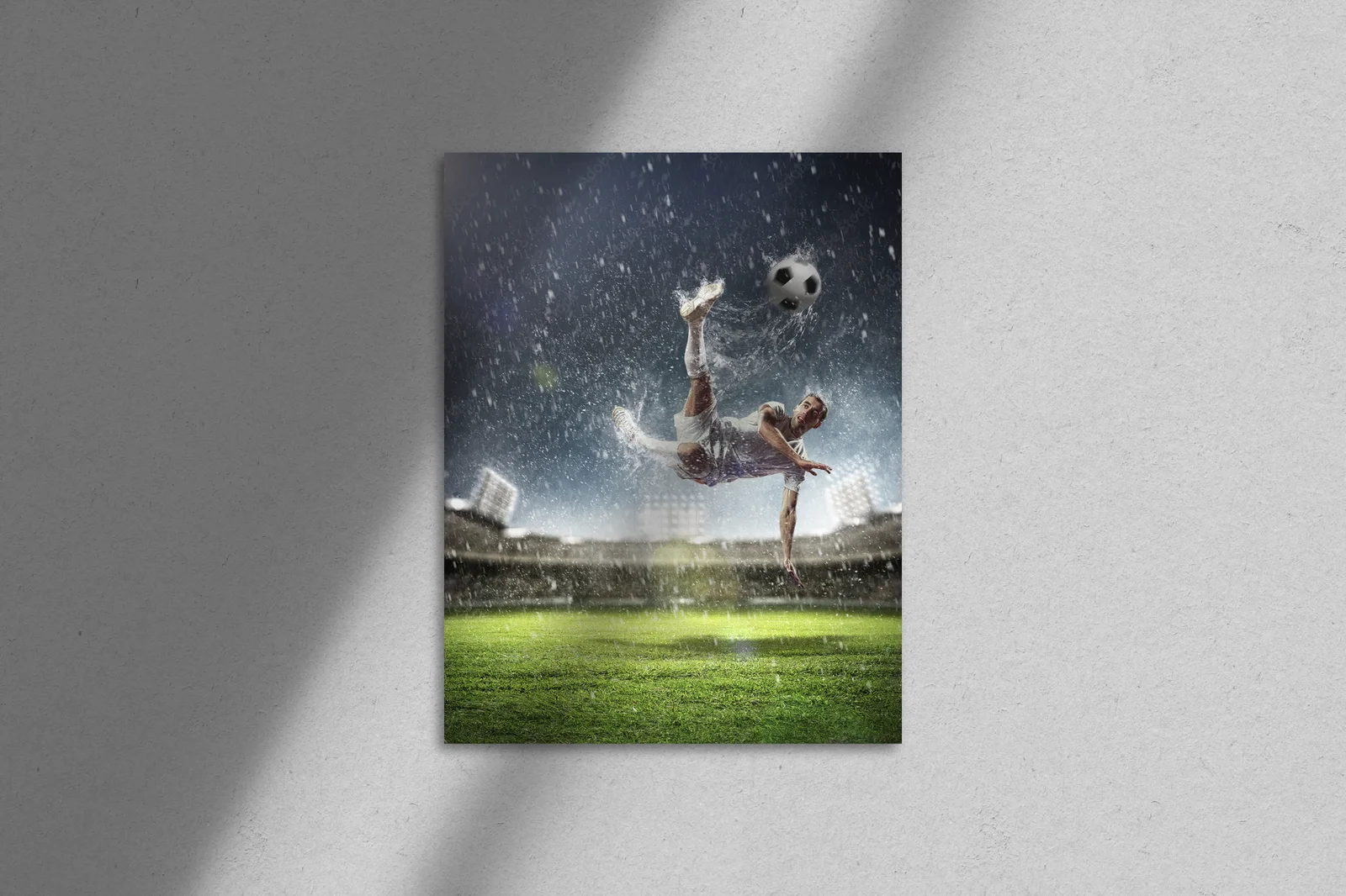 Ekspresyjny futbol w mrocznych odcieniach