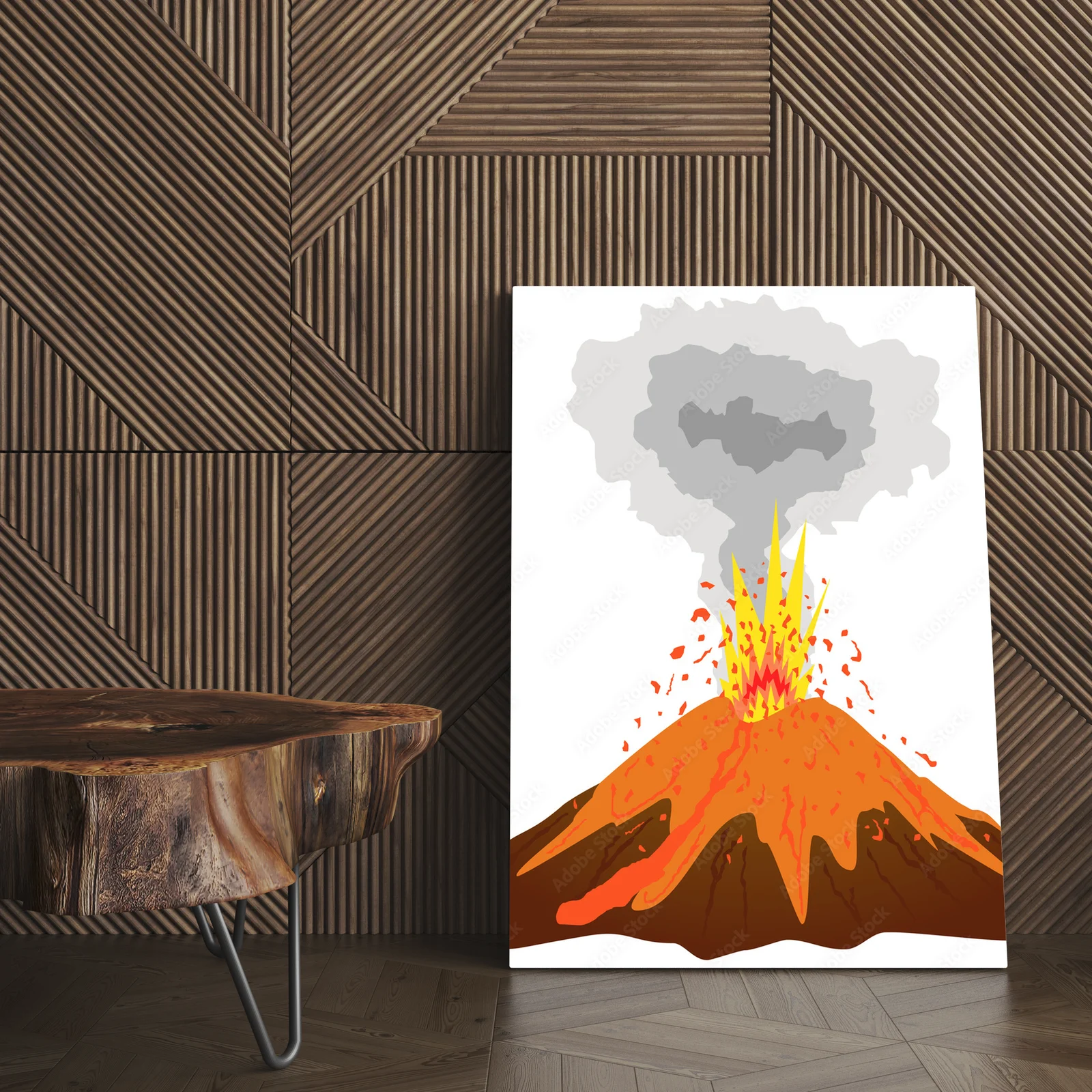 Eruptujące piękno wulkanicznego krajobrazu