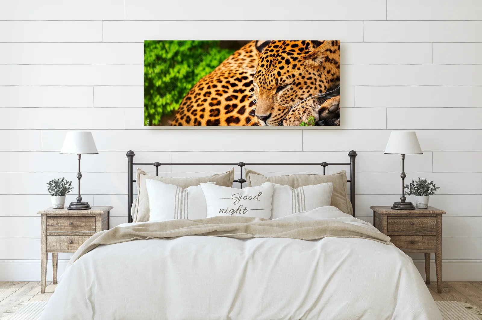 Wspaniałe leopardy w afrykańskiej dziczy