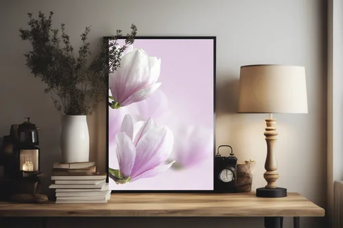 Subtelne piękno magnolii w delikatnych odcieniach