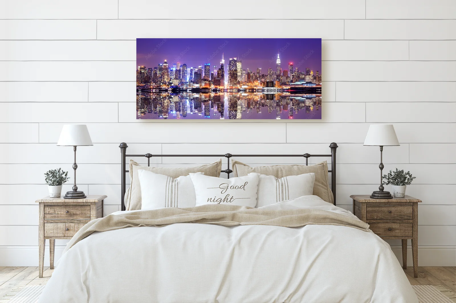 Manhattan w purpurze – nocne odbicia architektury