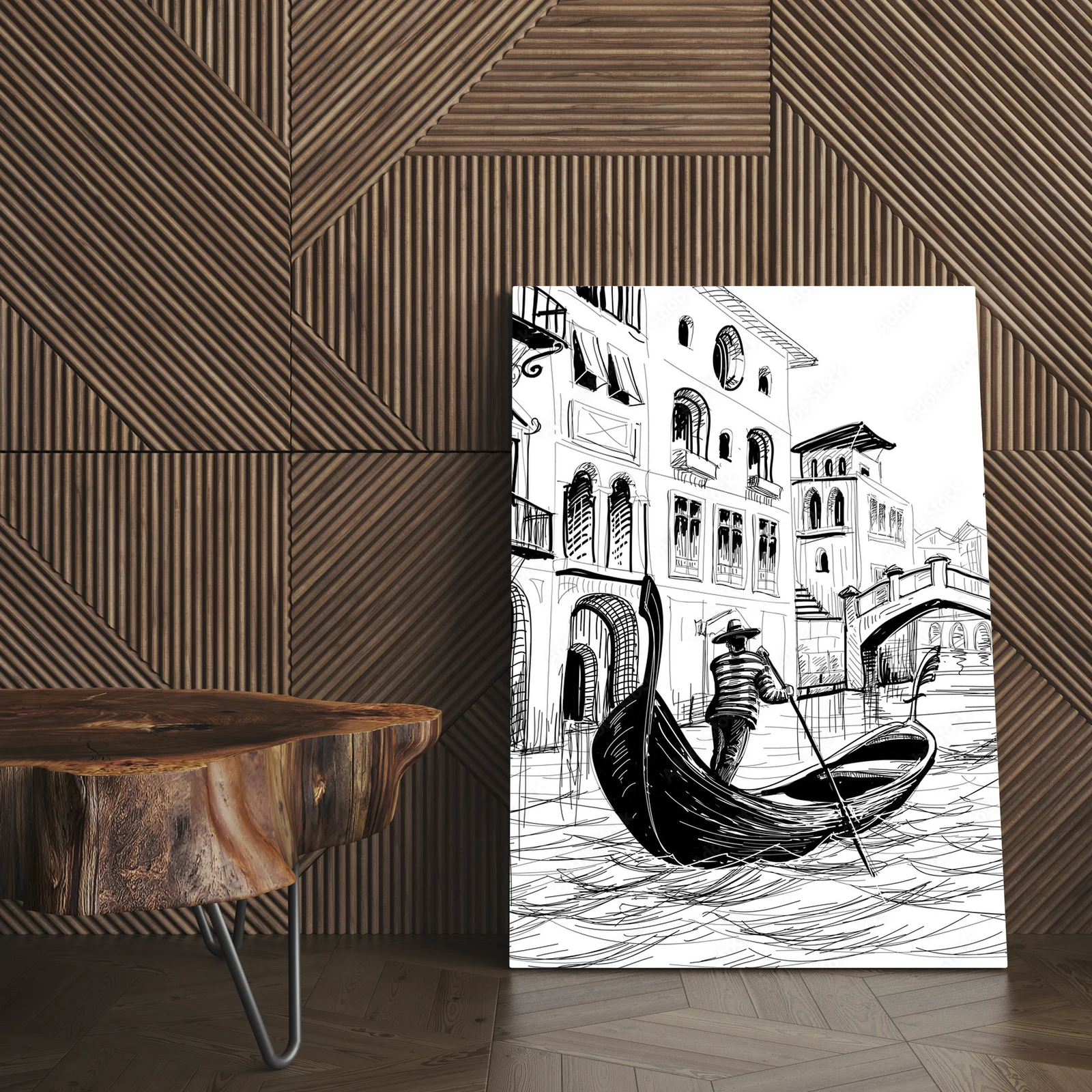 Urok Wenecji: Gondola w letniej architekturze