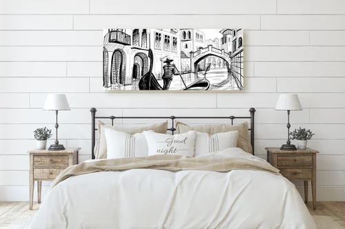 Urok Wenecji: Gondola w letniej architekturze