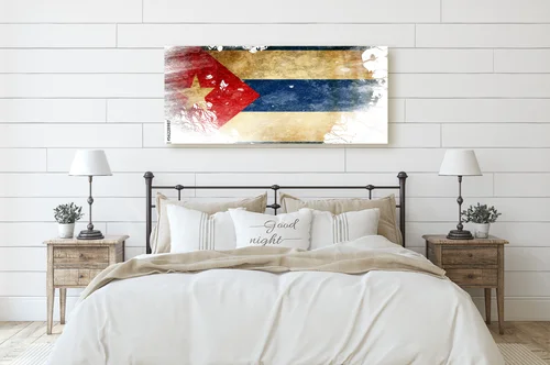 Patriotyczna kompozycja w eleganckiej bieli