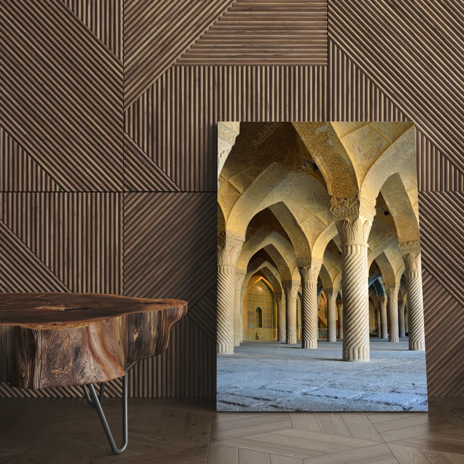 Wielkość i spokój w architekturze meczetu Vakil