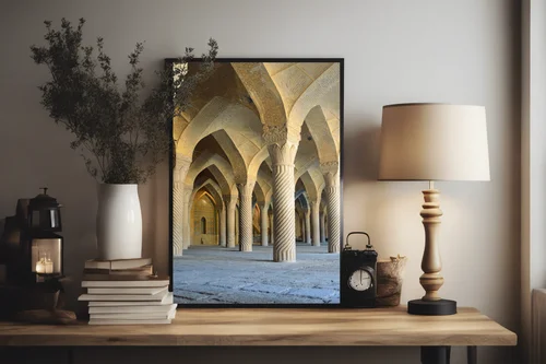 Wielkość i spokój w architekturze meczetu Vakil