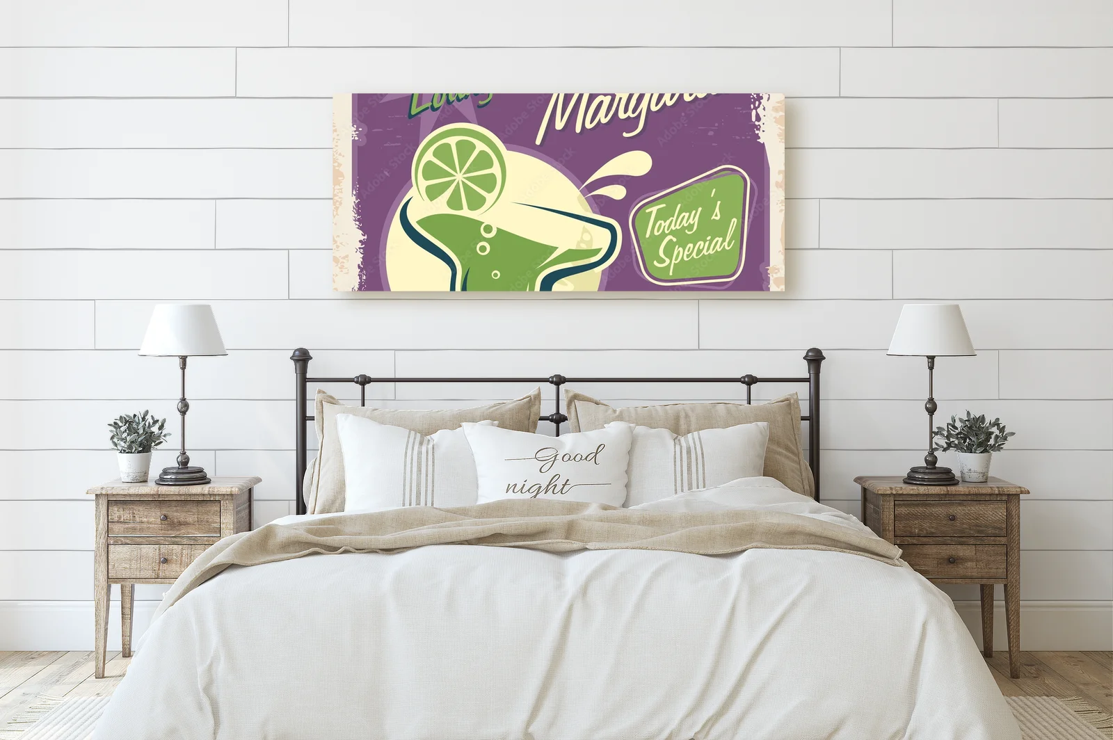 Retro klimat koktajli w purpurowych odcieniach