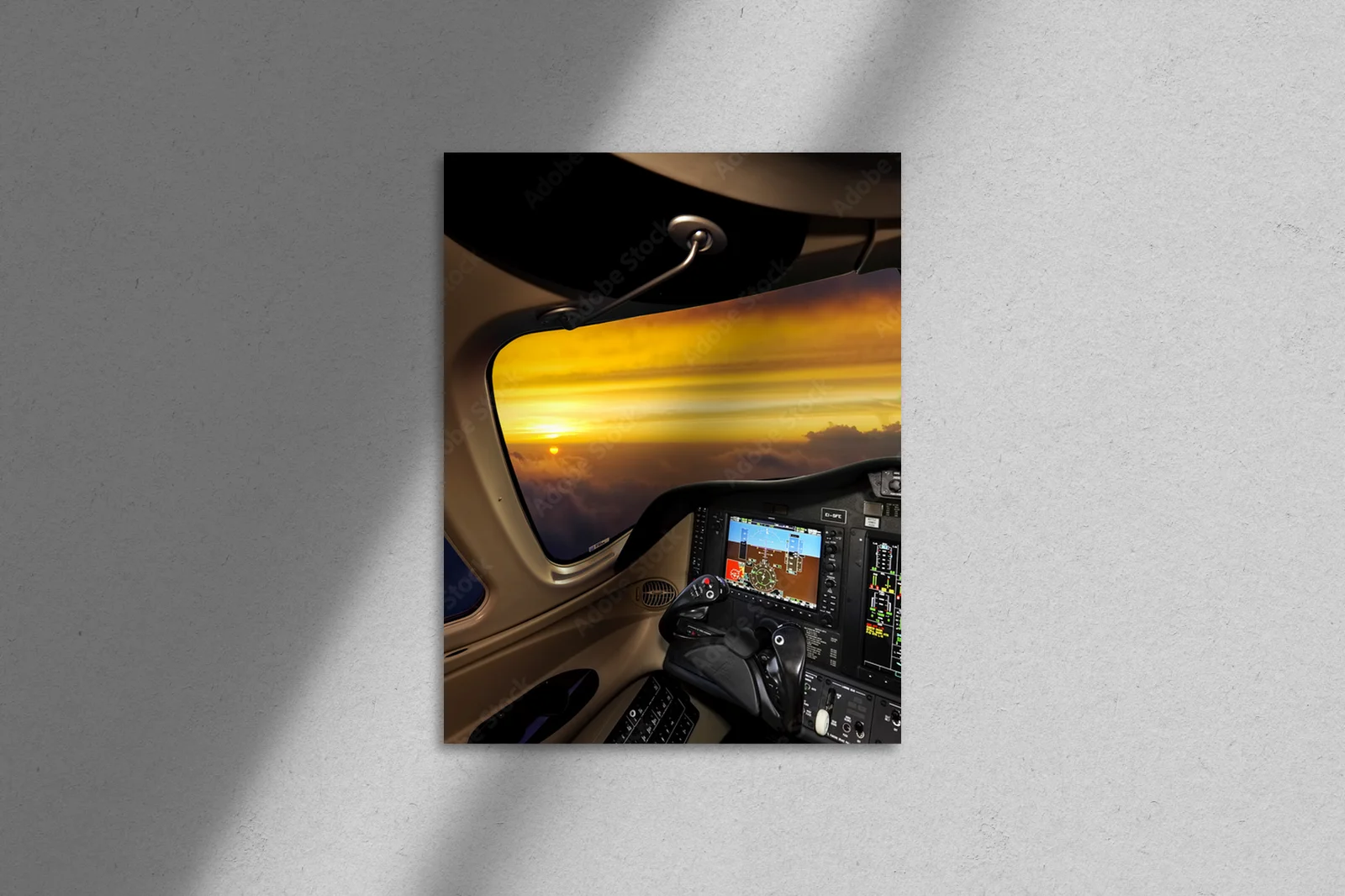 Magic Evening in the Cockpit at Sunset