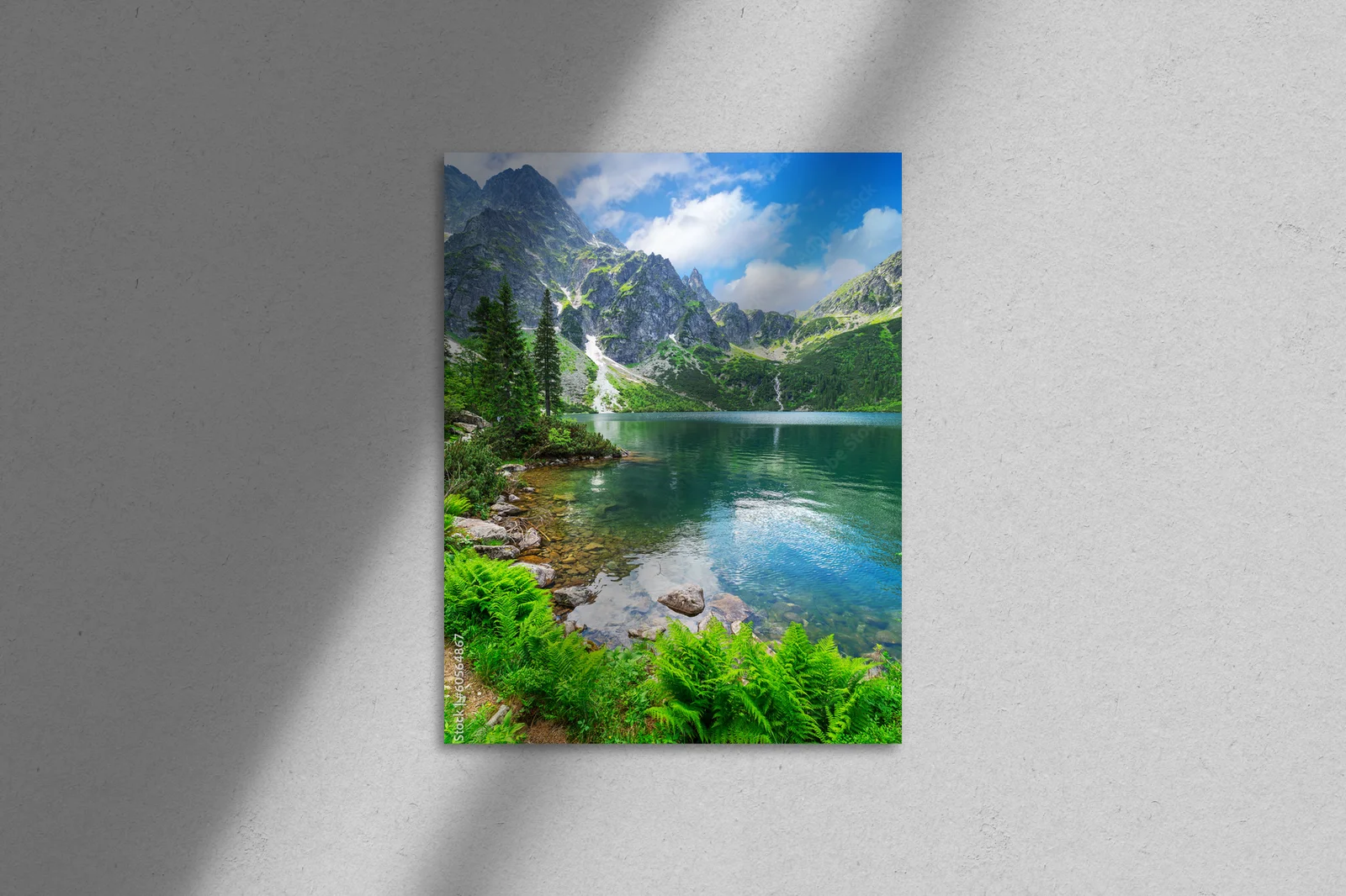 Magiczne jezioro Eye of the Sea w Tatrach