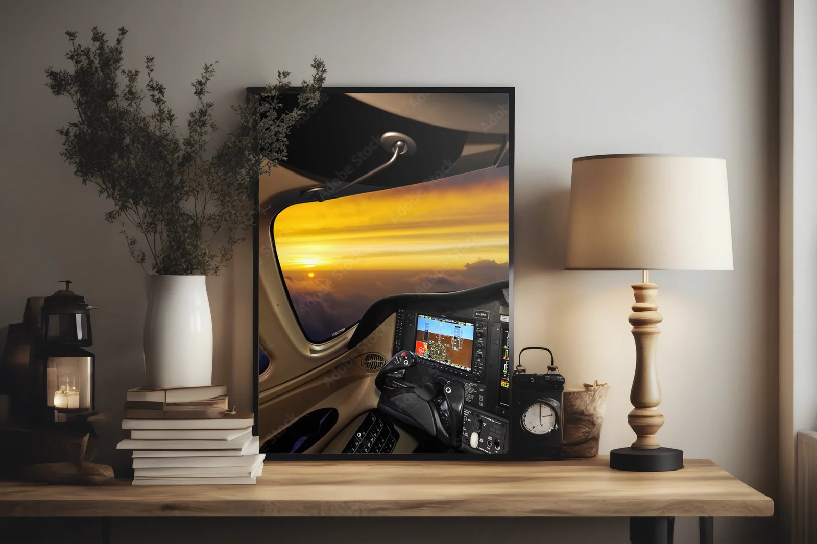 Magic Evening in the Cockpit at Sunset