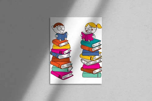 Radosne dzieci w tęczy literackich przygód
