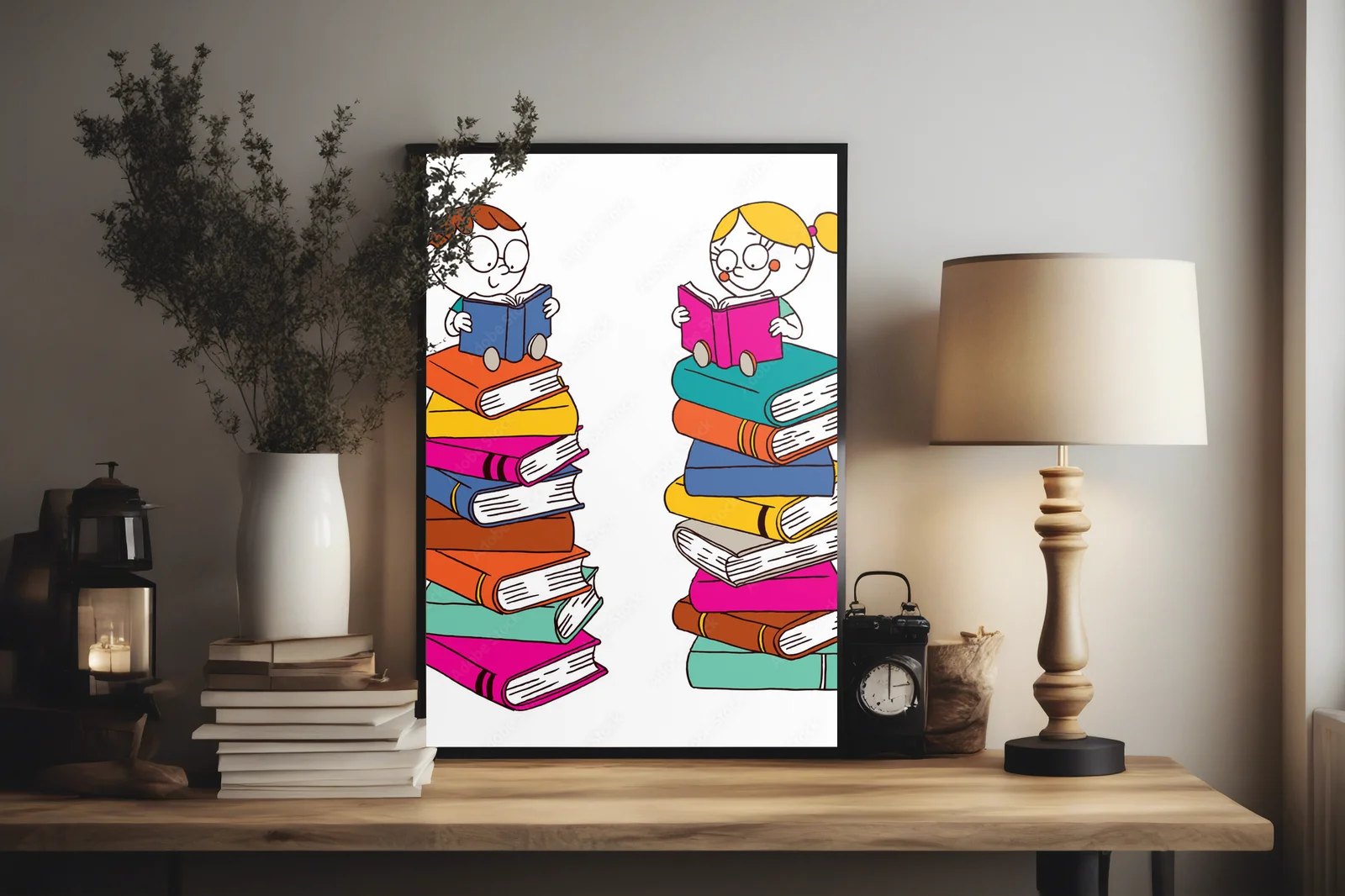 Radosne dzieci w tęczy literackich przygód