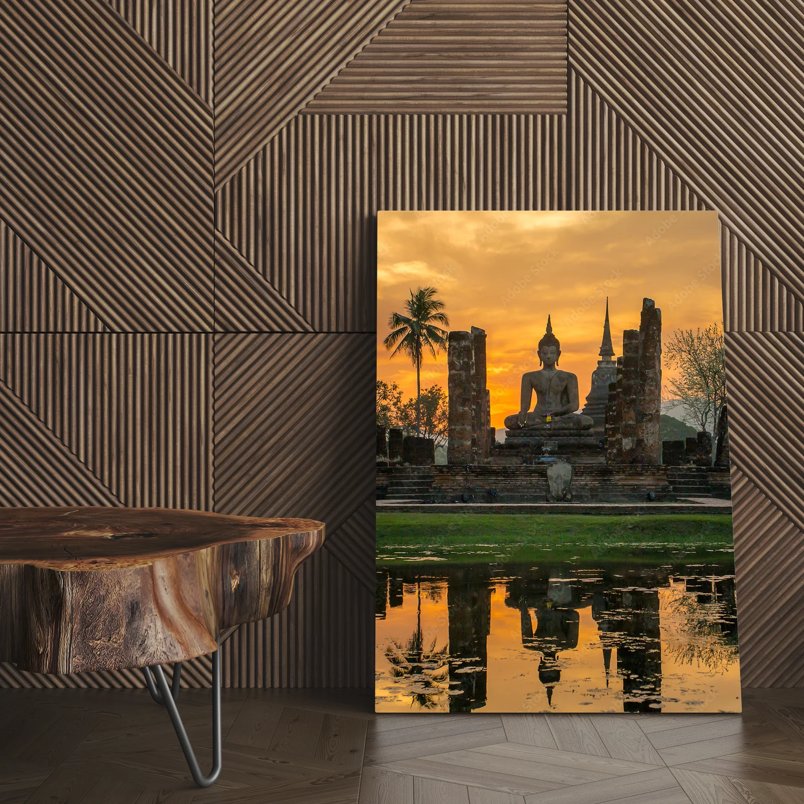 Niezwykła atmosfera świątyni w Sukhothai