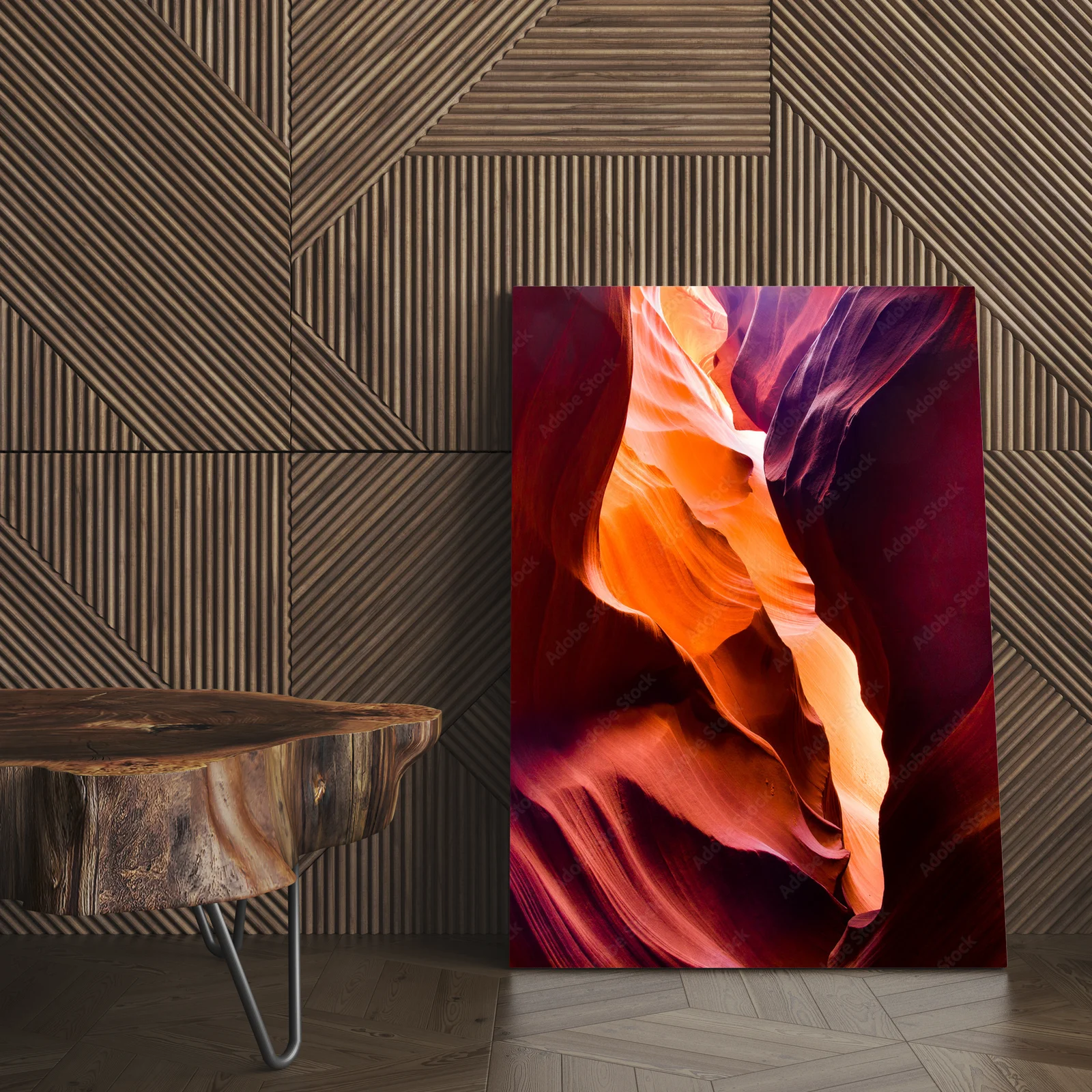 Odkryj magię Antelope Canyon w głębokich barwach