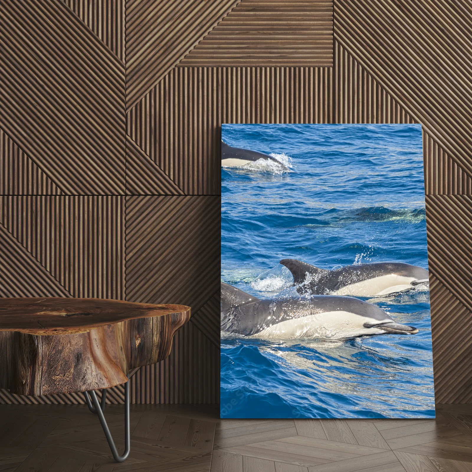 Delfiny w błękicie oceanu – esencja natury
