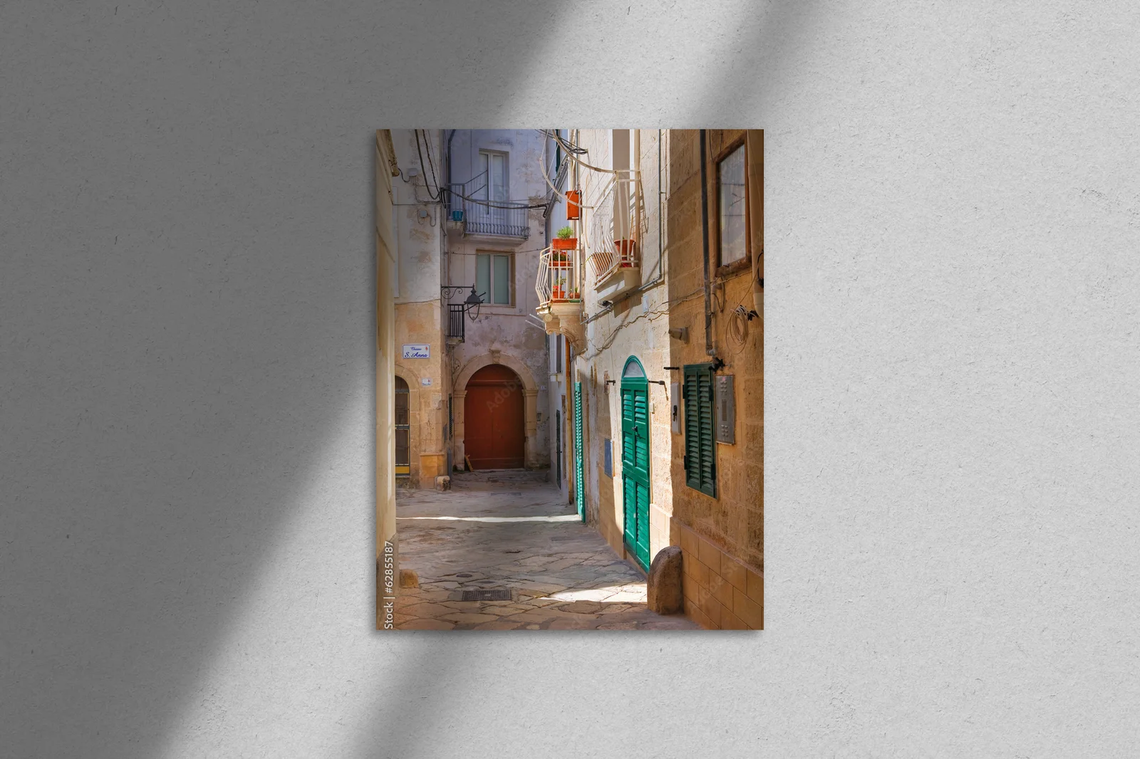 Nostalgiczna aleja Monopoli w Apulii