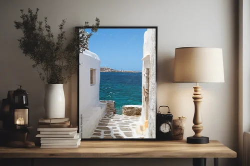 Urok tradycyjnego domu greckiego na Mykonos