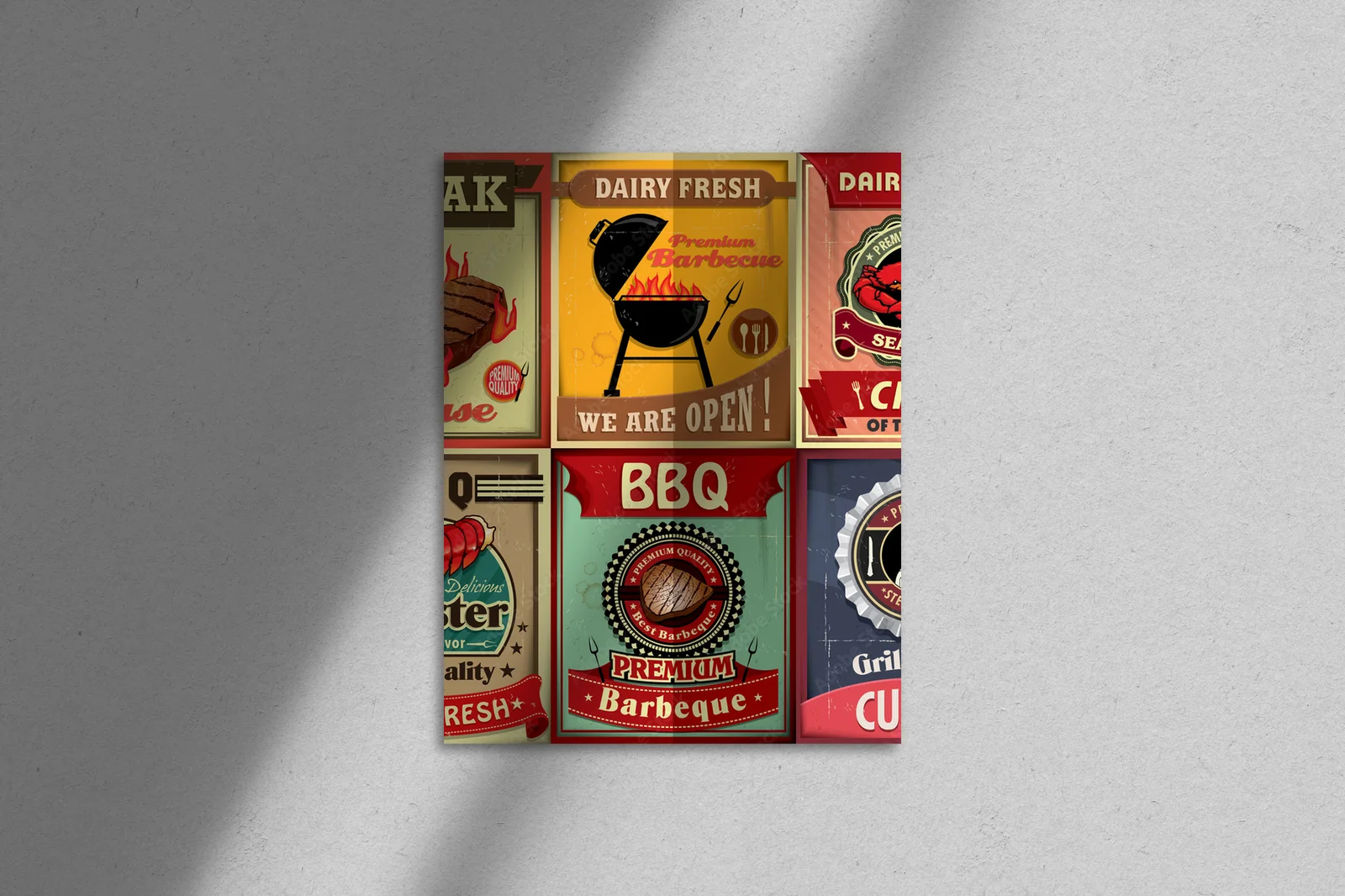 Nostalgiczne kompozycje BBQ w eleganckich barwach
