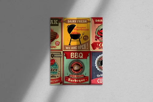 Nostalgiczne kompozycje BBQ w eleganckich barwach