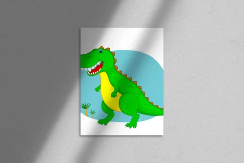 Ożywione dinozaury w butelkowej zieleni
