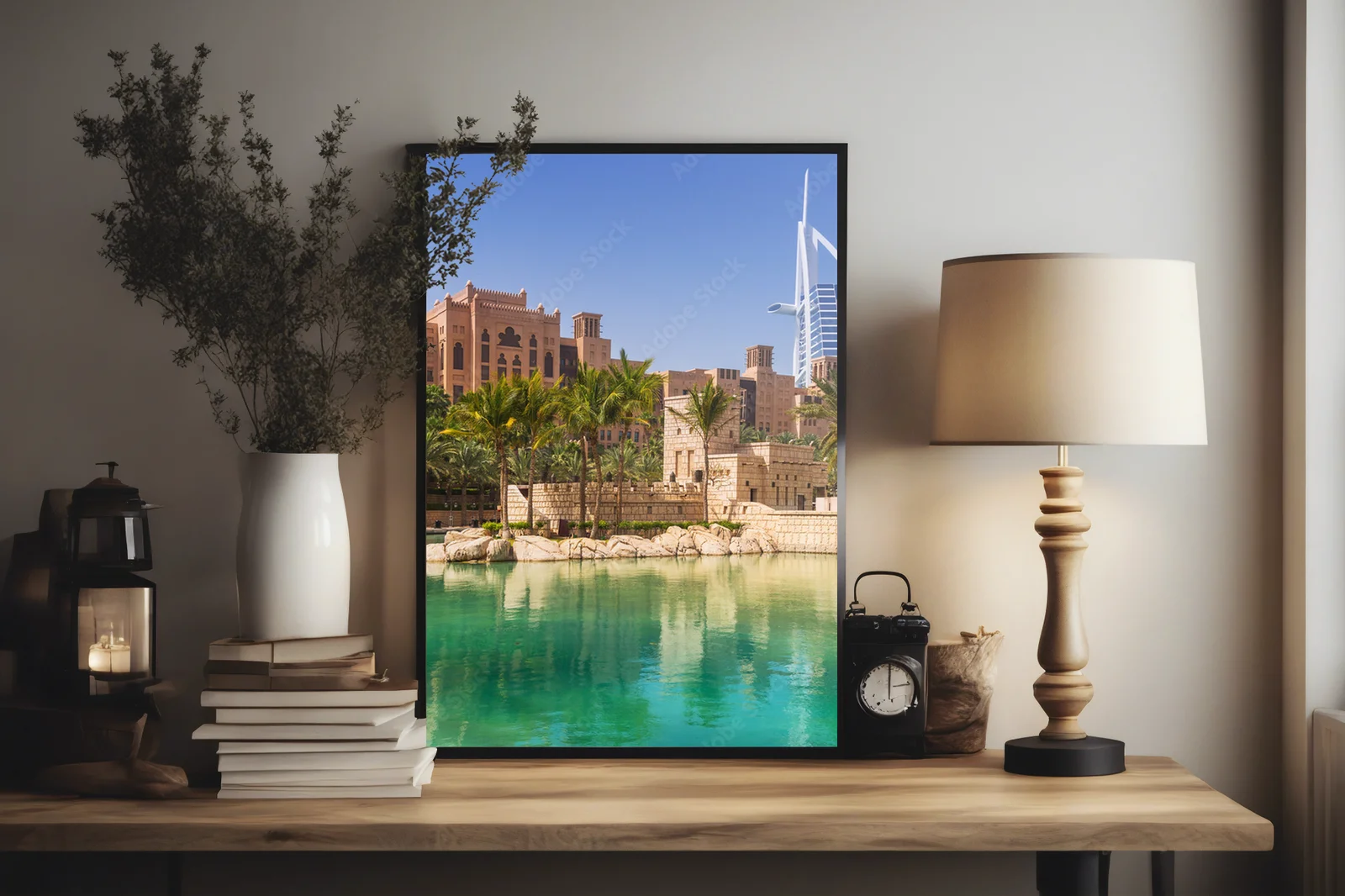 Uroknowana architektura tropikalnego kurortu w Dubaju