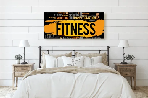 Moc i pasja w kolorowej chmurze fitnessu