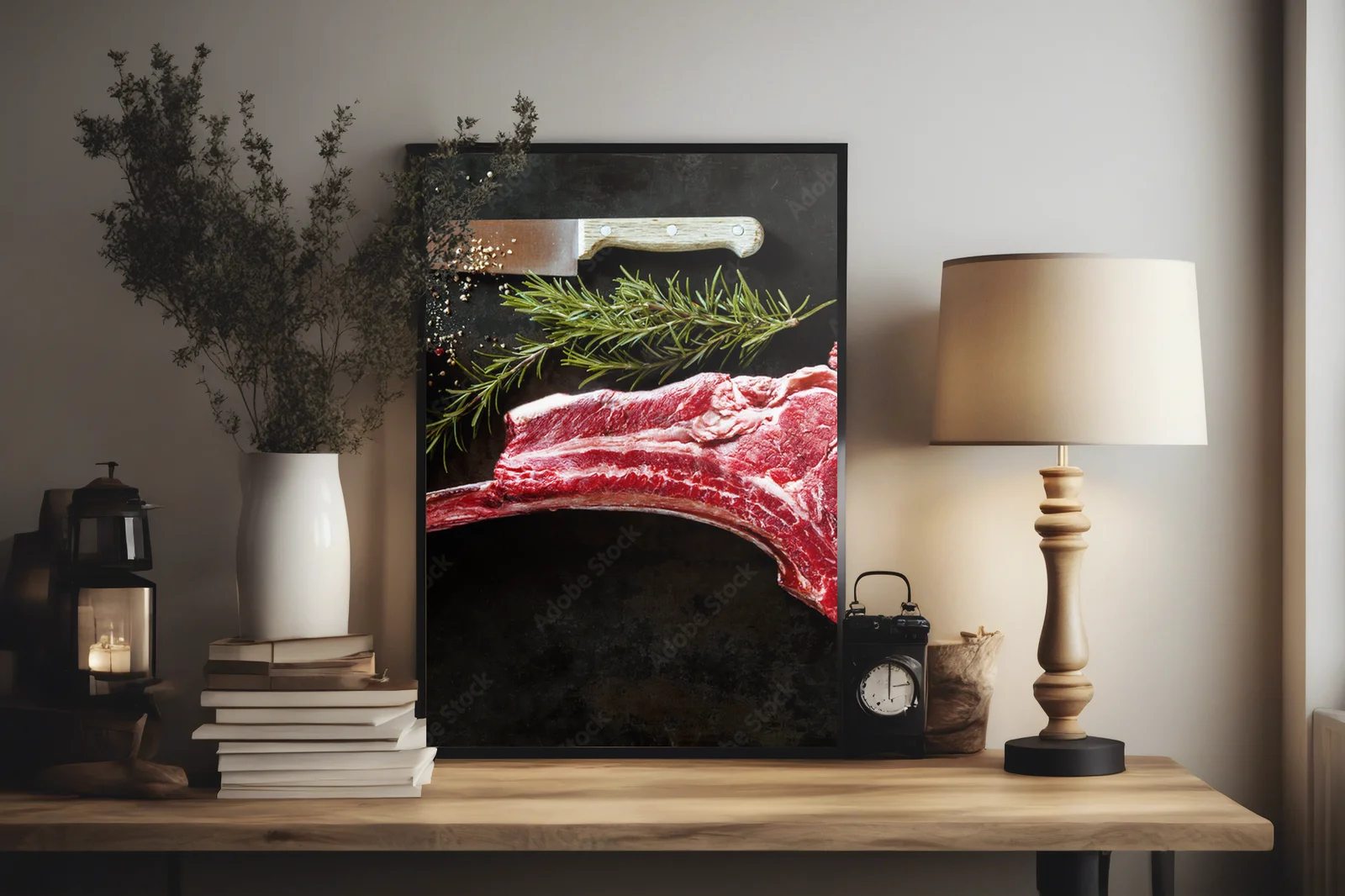 Raw tomahawk steak - smak natury na talerzu