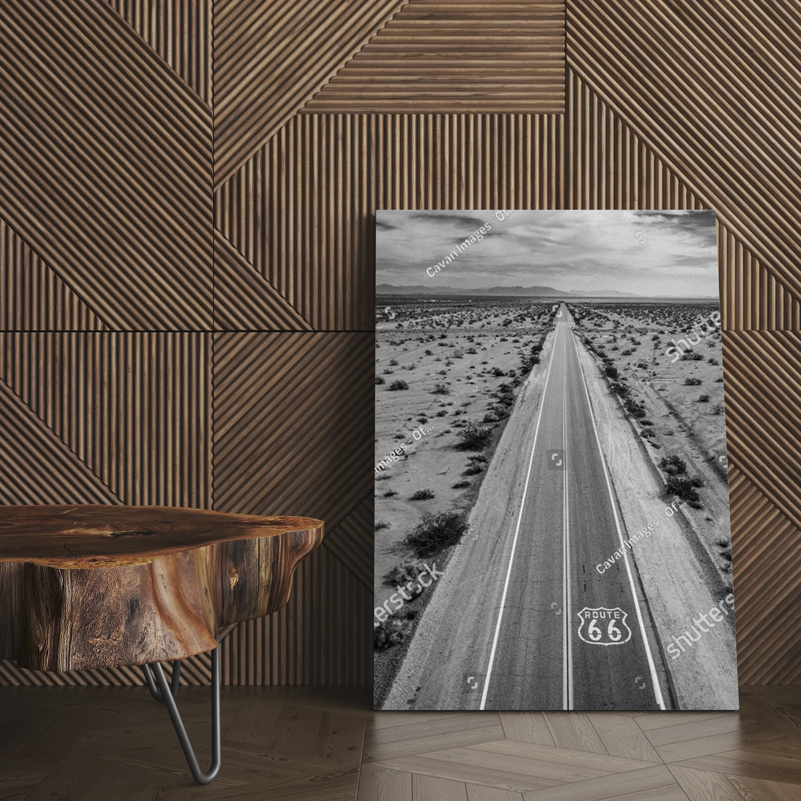 Podróż w szarościach Mojave na Route 66