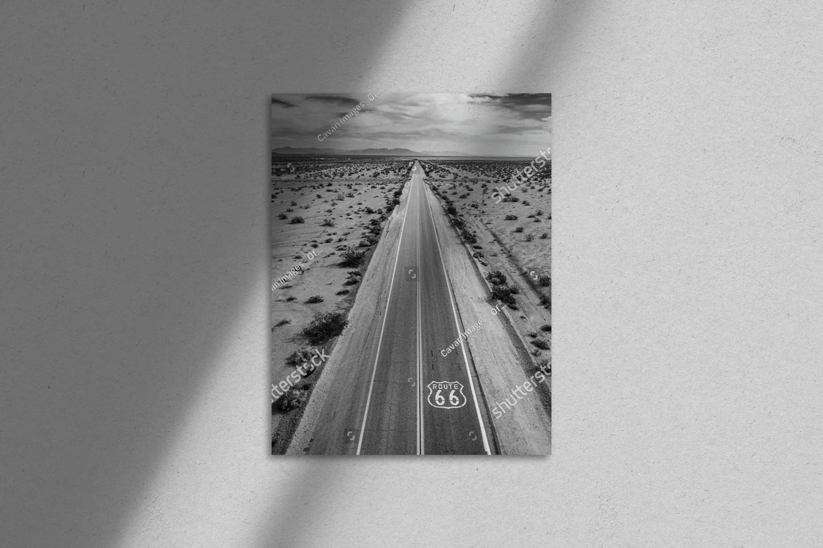 Podróż w szarościach Mojave na Route 66