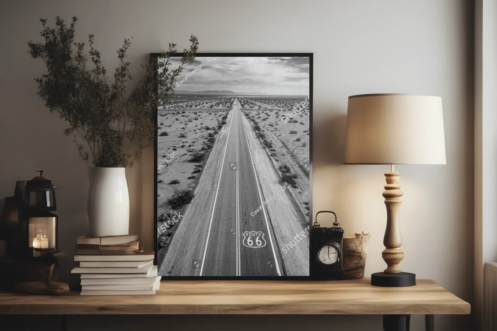 Podróż w szarościach Mojave na Route 66