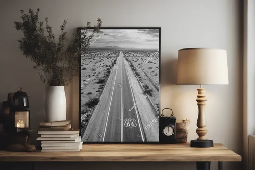 Podróż w szarościach Mojave na Route 66