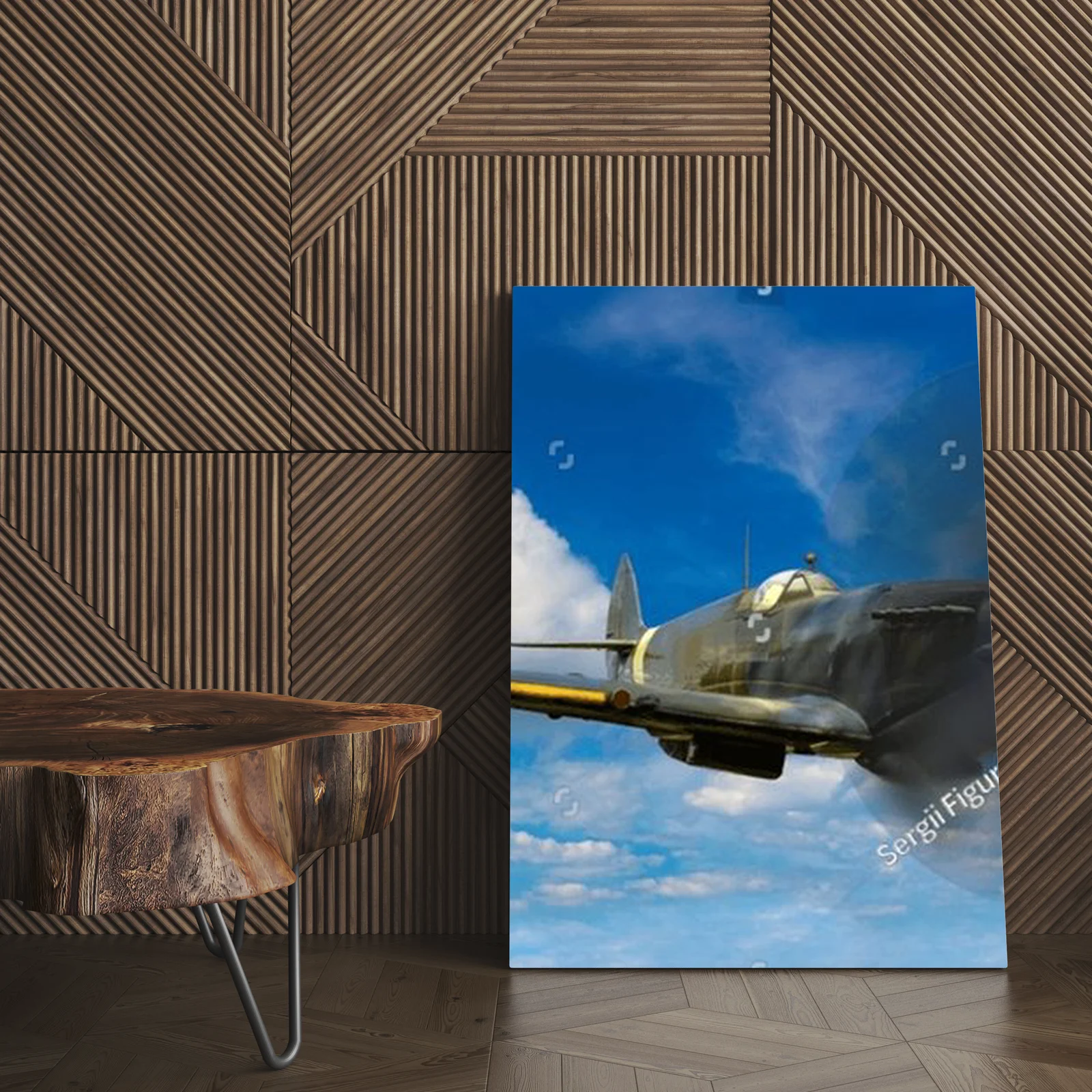Ikona historii: Spitfire w błękitnym niebie